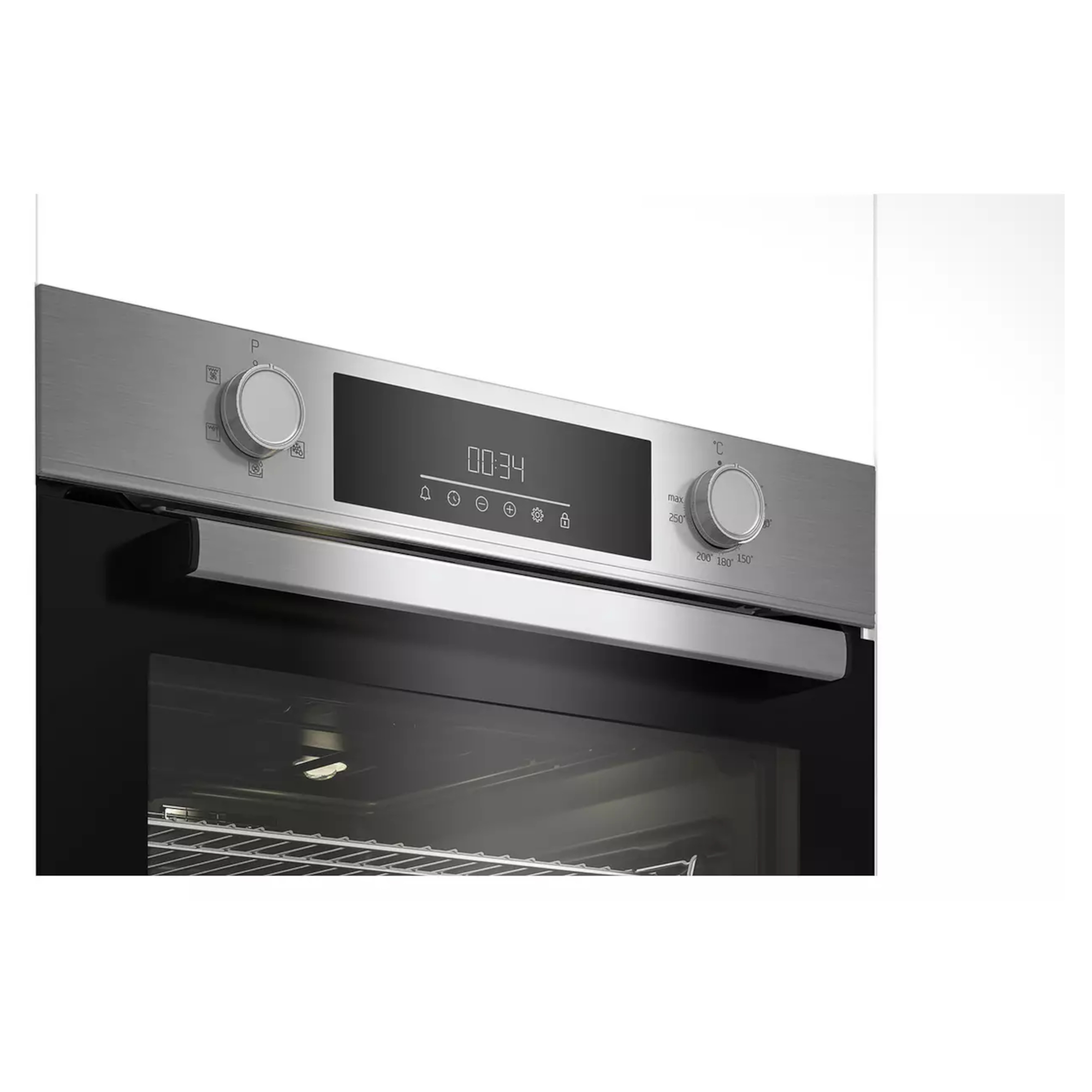 Beko BBAIF22300X 66L Electric Builtin Single Oven Stainless Steel