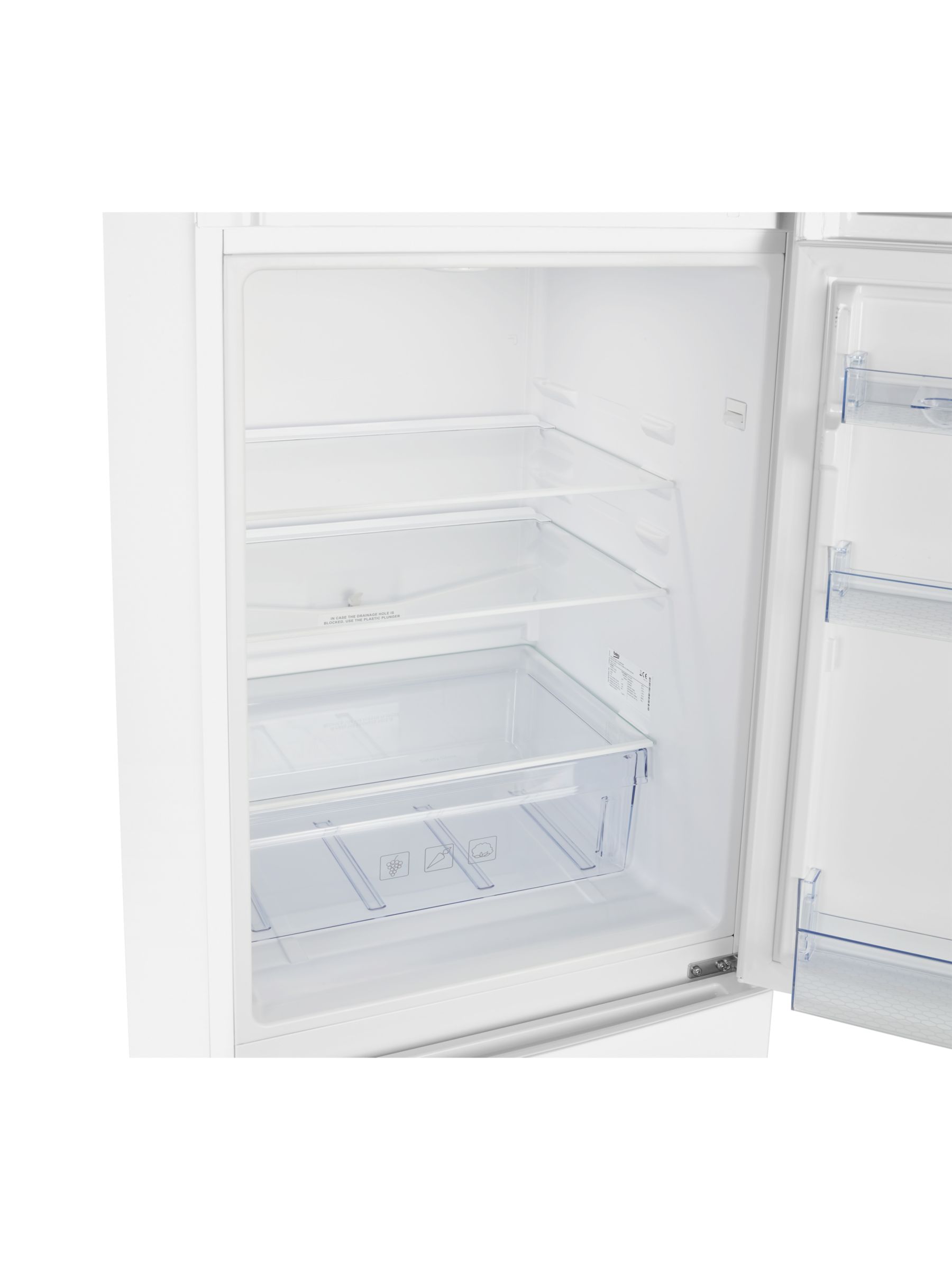 Beko CFG3552W 50/50 Freestanding Frost Free Fridge Freezer White