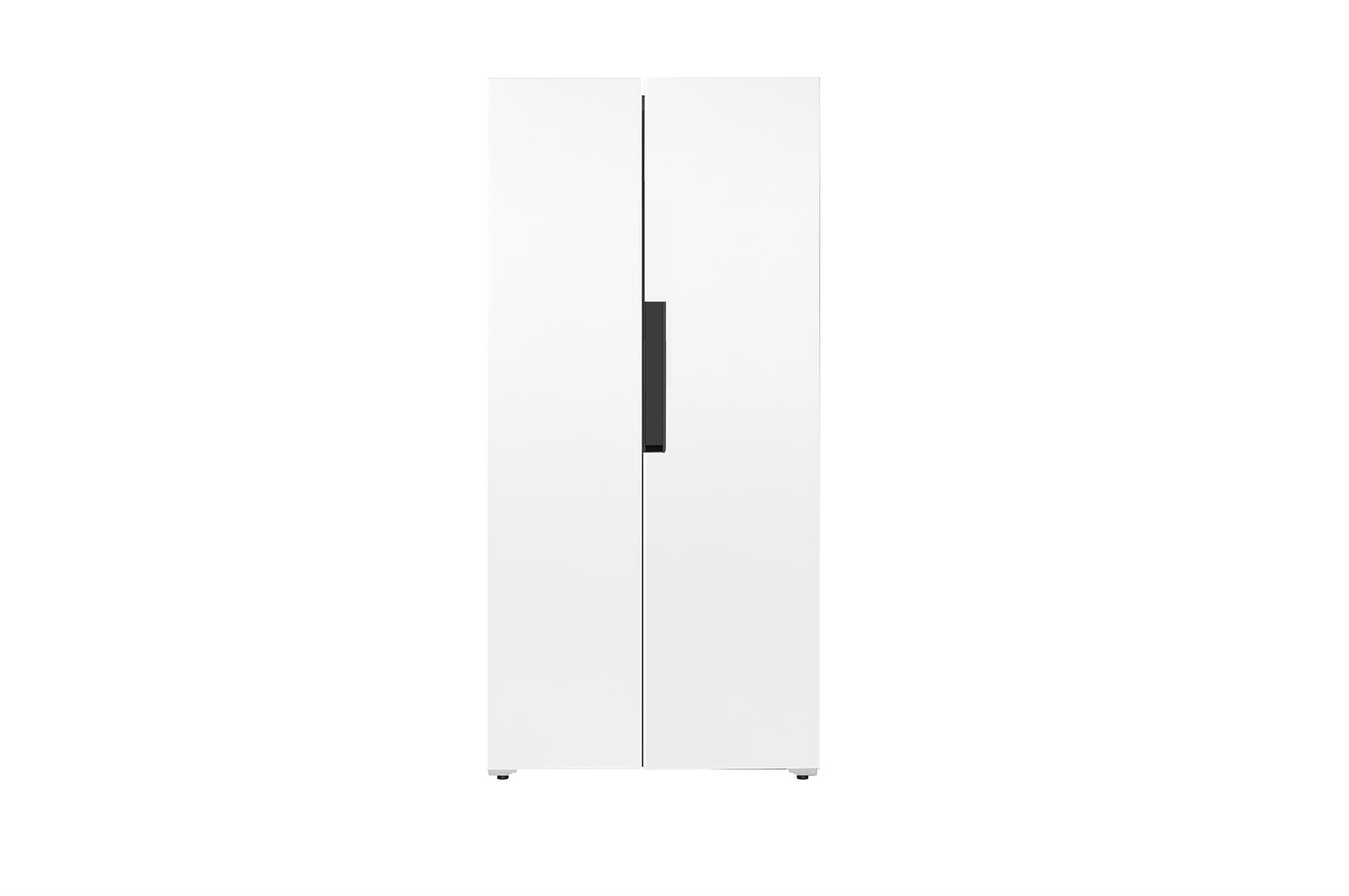 IceKing IK436W American Style Side by Side Fridge Freezer White