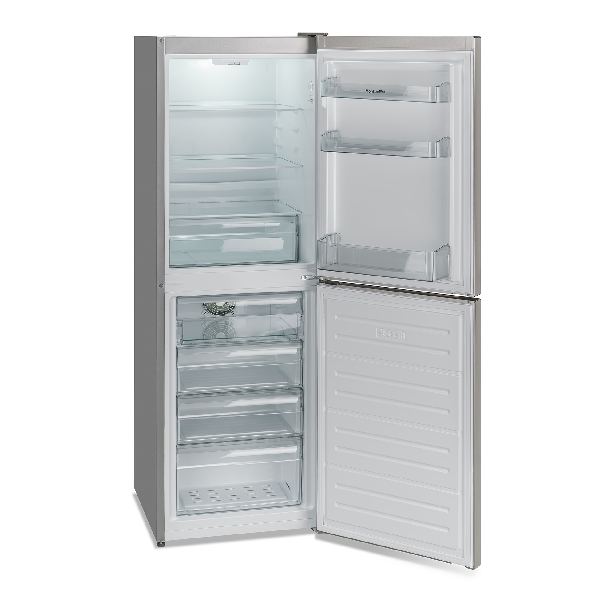 Montpellier MFF165S Freestanding 50/50 Frost Free Fridge Freezer