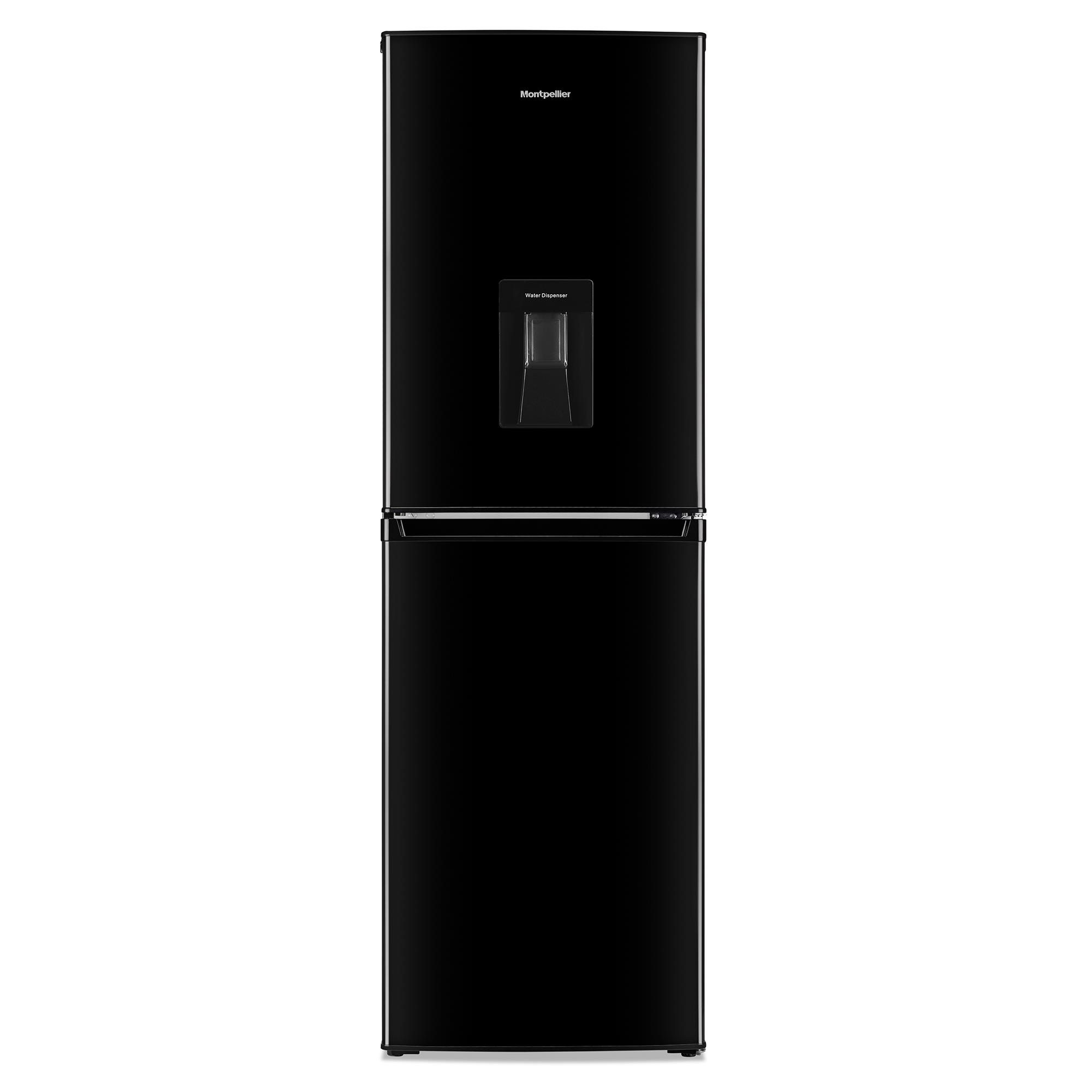 Montpellier MS175DBK 50/50 Static Fridge Freezer with Water Dispenser