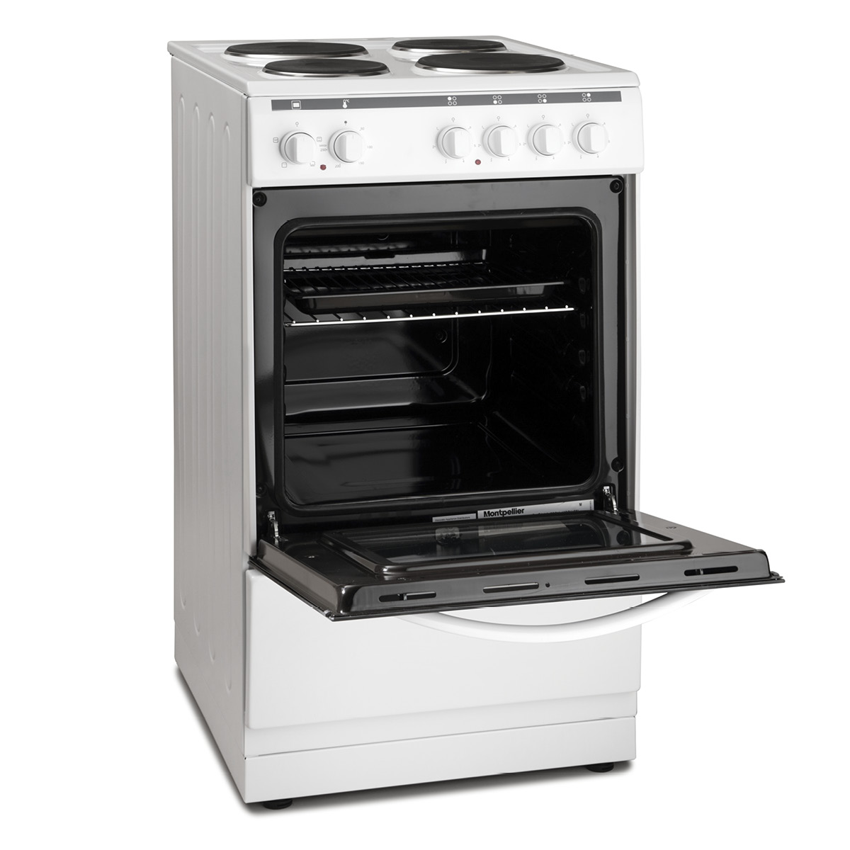 Montpellier MSE46W | 50cm Electric Cooker - White