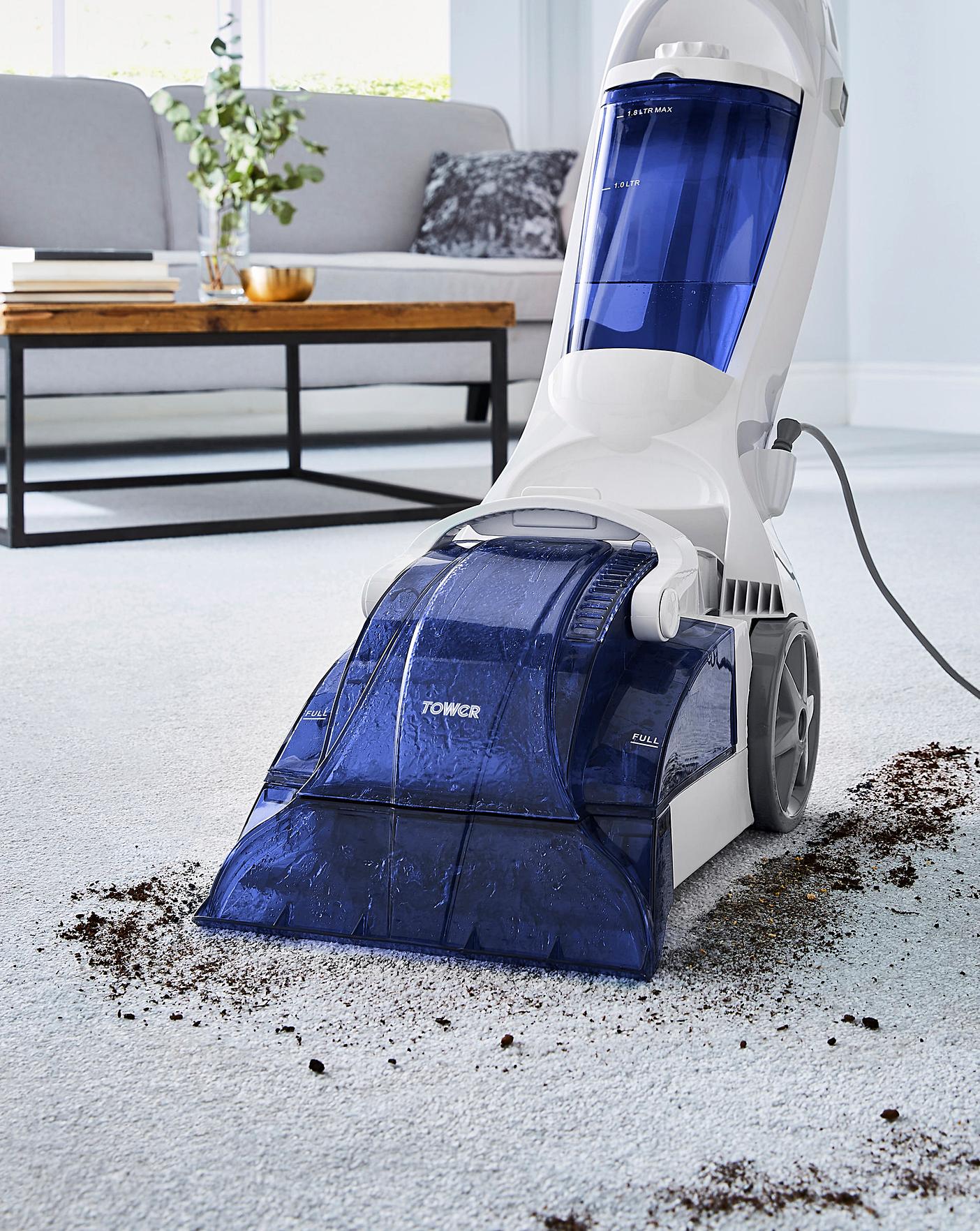 Tower T146000 Lightweight Carpet Washer Blue/White