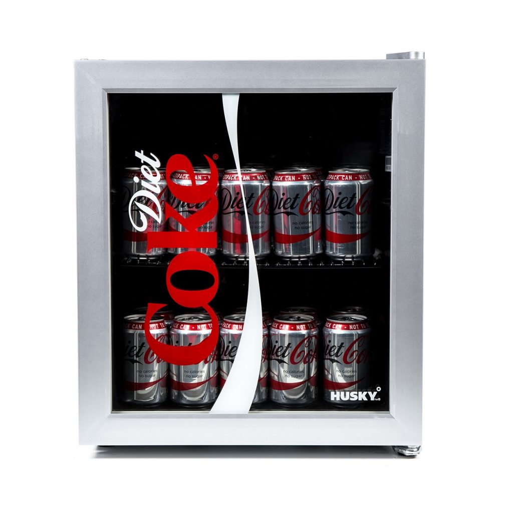 Husky HY209 | Diet Coke Branded Table Top Drinks Chiller-3282