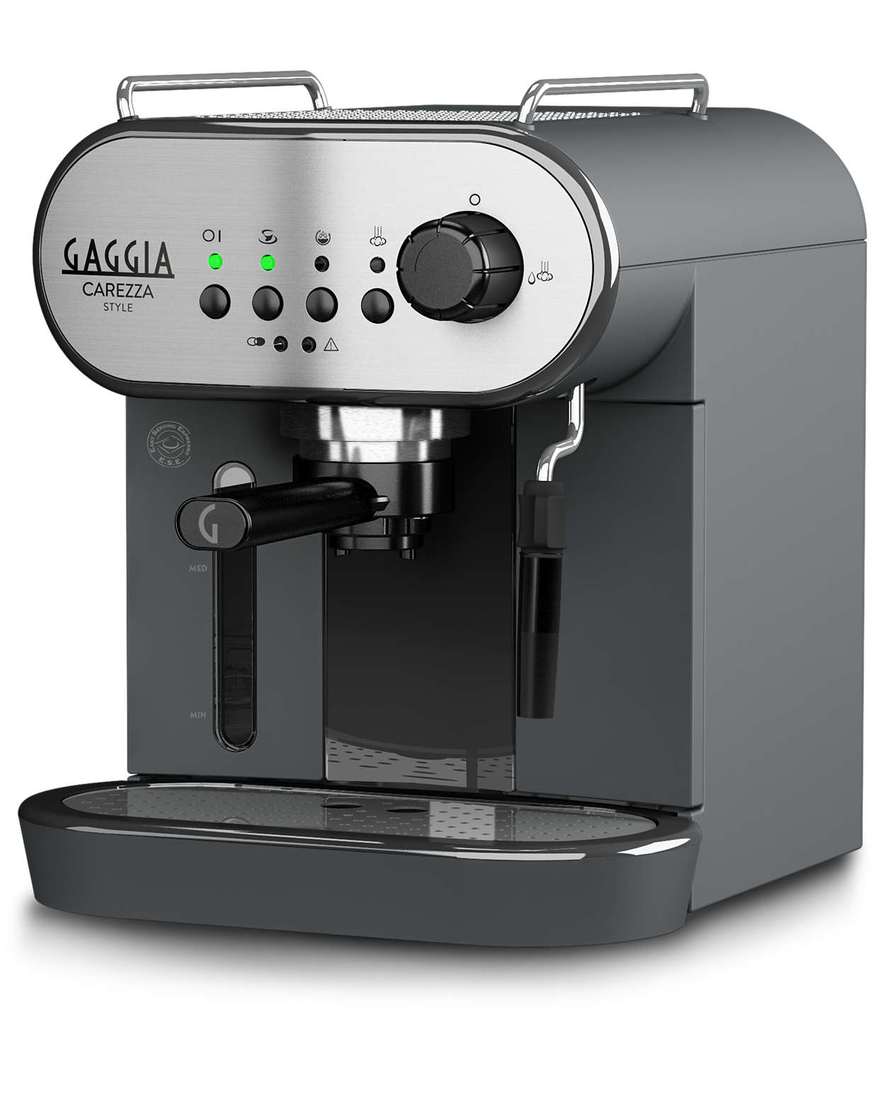 Gaggia Carezza Style Espresso Coffee Machine Silver and ...