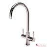 Montpellier Multiplex 3in1SC | Swan Spout Mains Hot, Cold & Boiling Water Tap - Chrome -3853