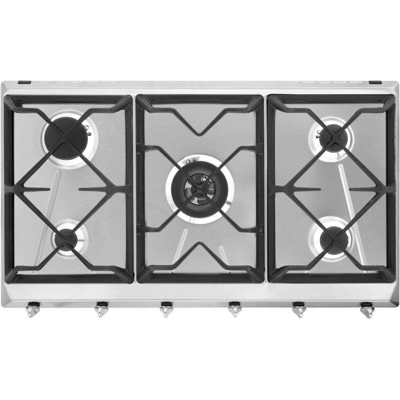 smeg five ring gas hob