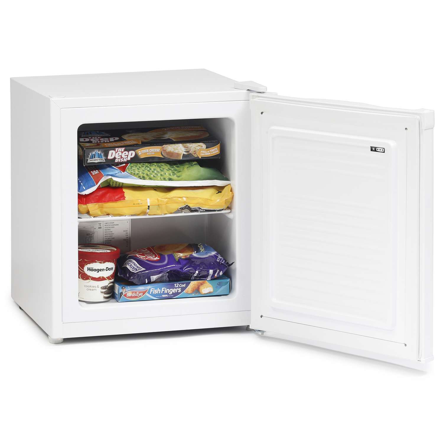 IceKing TF40W 40 Litre Table Top Mini Freezer White