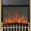 Focal Point Blenheim Brass Effect Inset Electric Fire