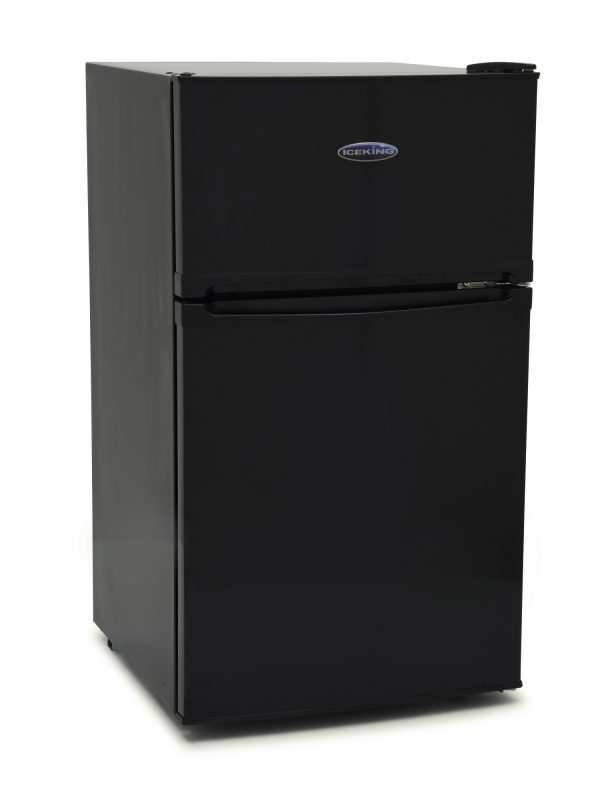 Iceking IK2023K 48cm Undercounter Fridge Freezer A+ Energy Rating – Black