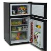 Iceking IK2023K 48cm Undercounter Fridge Freezer A+ Energy Rating – Black