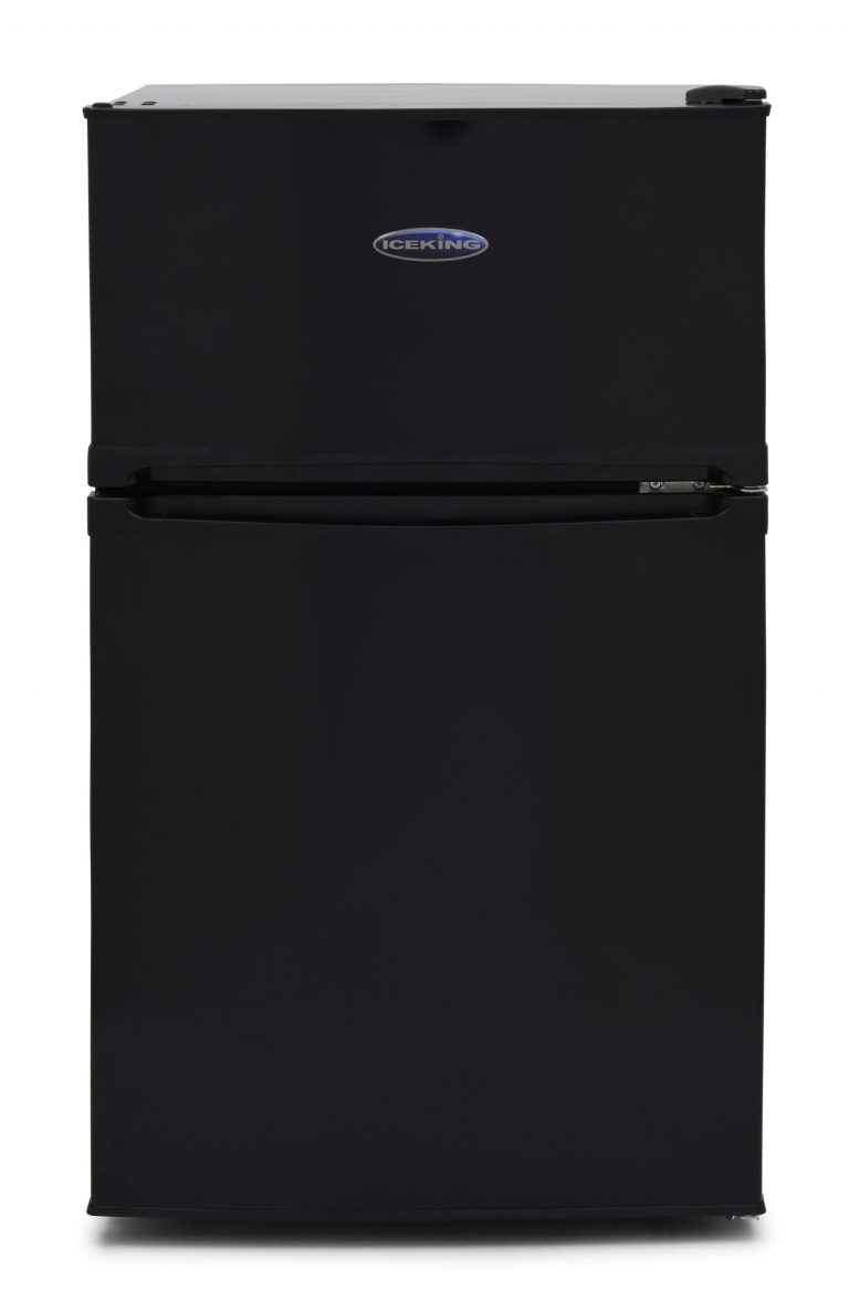 Iceking IK2023K 48cm Undercounter Fridge Freezer Black