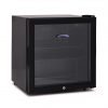 IceKing DF48K 48 Litre Table Top Mini Drinks Fridge Chiller with Glass Door Black