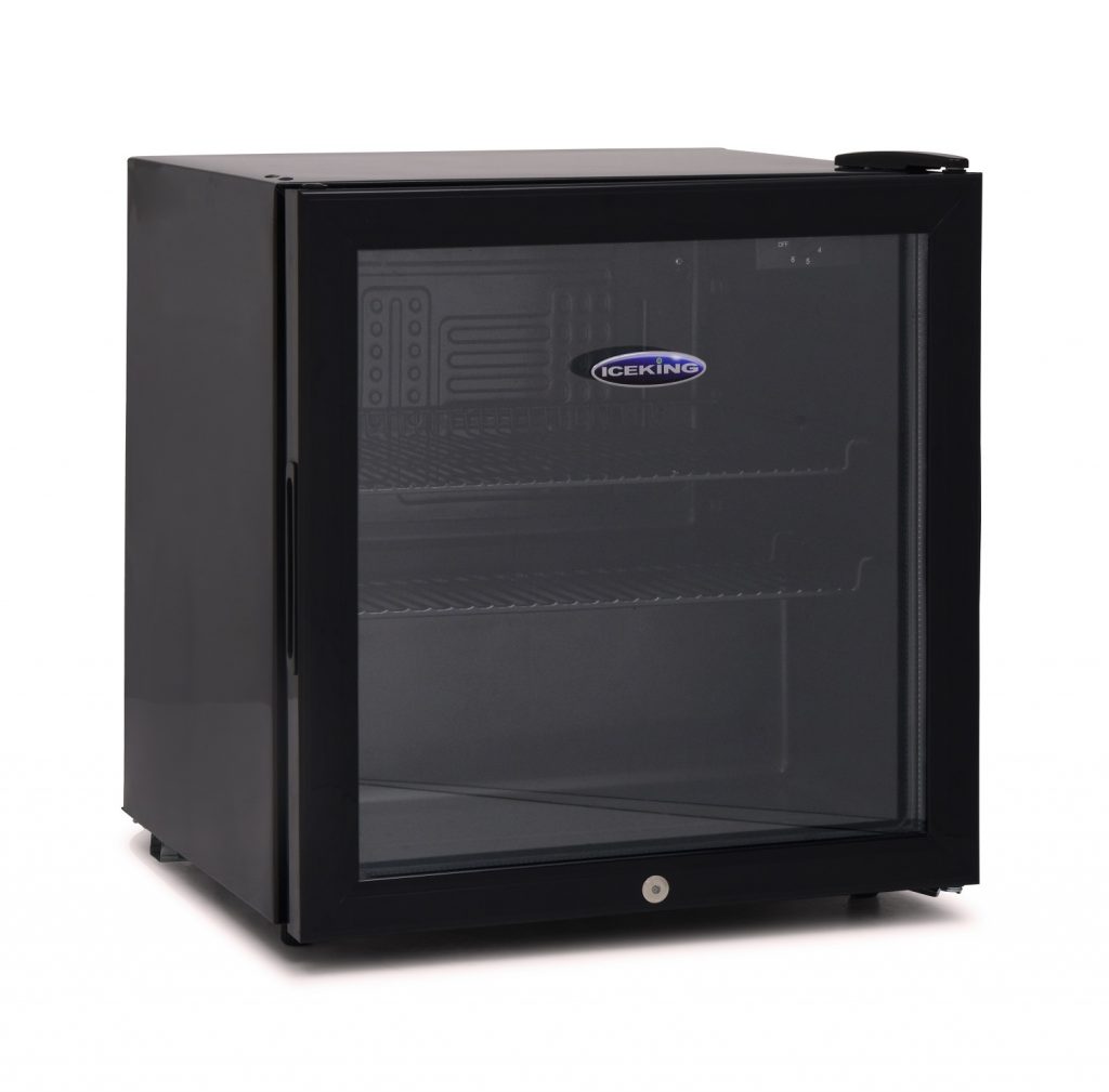 IceKing DF48K.E Table Top Mini Fridge in Black
