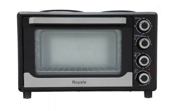 Royale TT30 Mini Electric Table Top Cooker Black