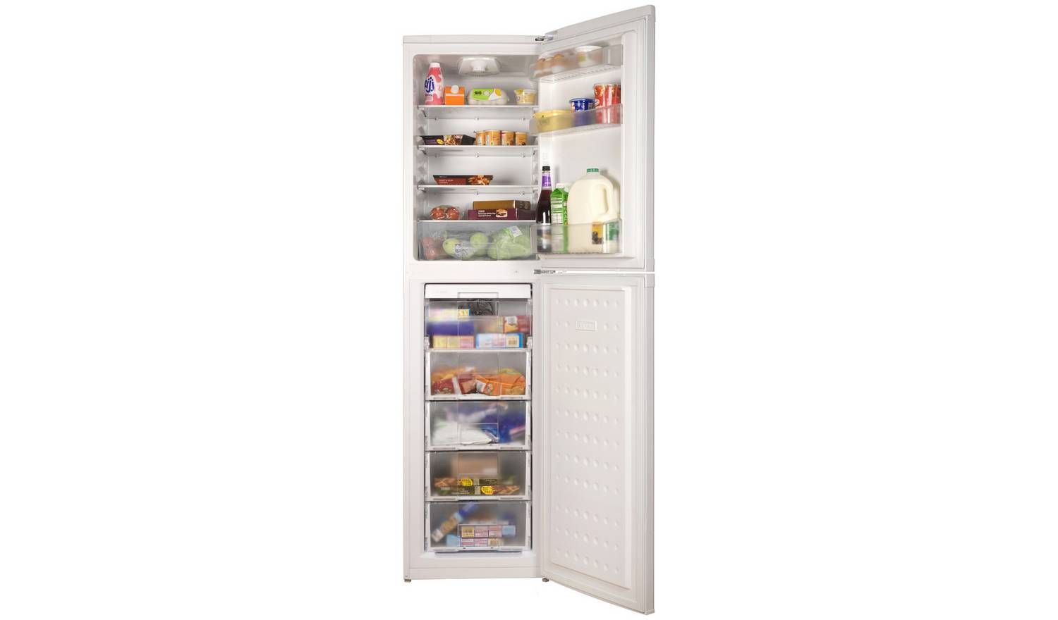 Beko CFG1501W 40/60 Frost Free Fridge Freezer [A+ Rated] White