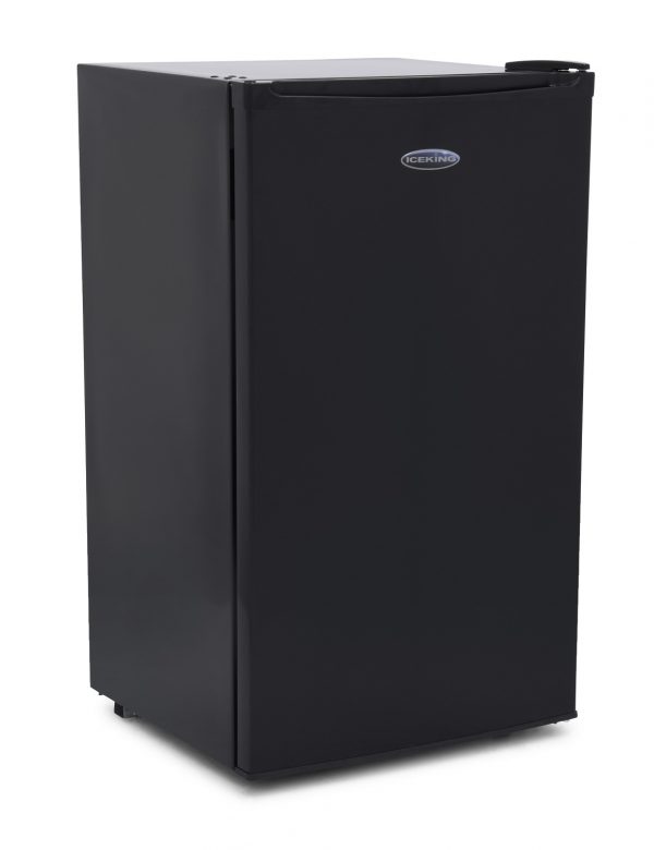 IceKing RL114BK Under Counter Freestanding Larder Fridge in Black