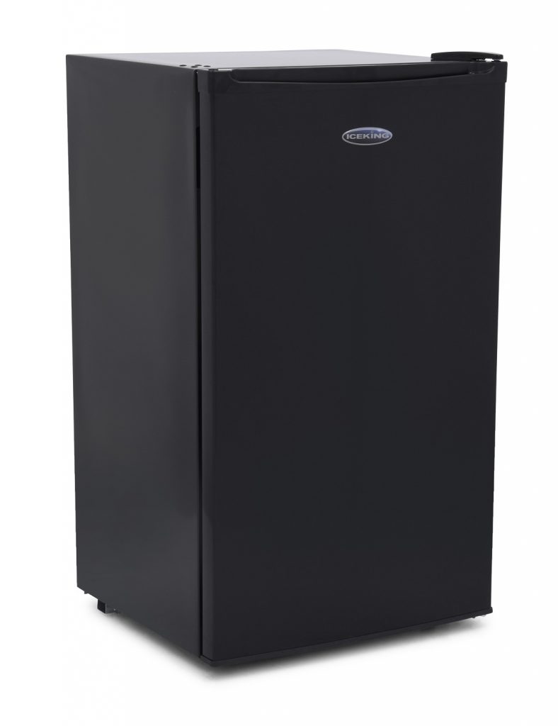 IceKing RL114BK Under Counter Freestanding Larder Fridge in Black