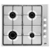 Beko HIZG64120SX 60cm 4 Burner Gas Hob Stainless Steel