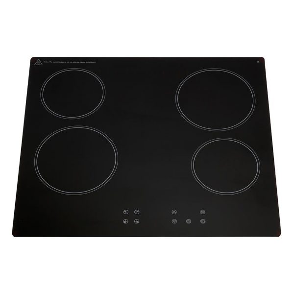 Montpellier Touch Control Ceramic Hob | 60cm Black Glass CER61T15