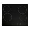 Montpellier Touch Control Ceramic Hob | 60cm Black Glass CER61T15