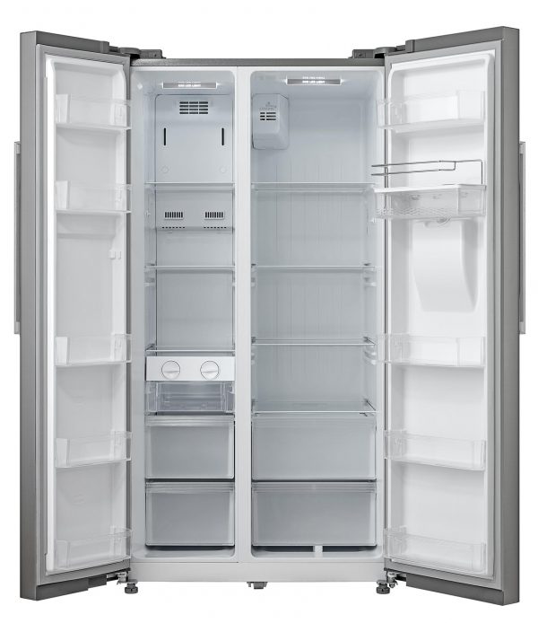 Montpellier M520WDX Side-By-Side Fridge Freezer