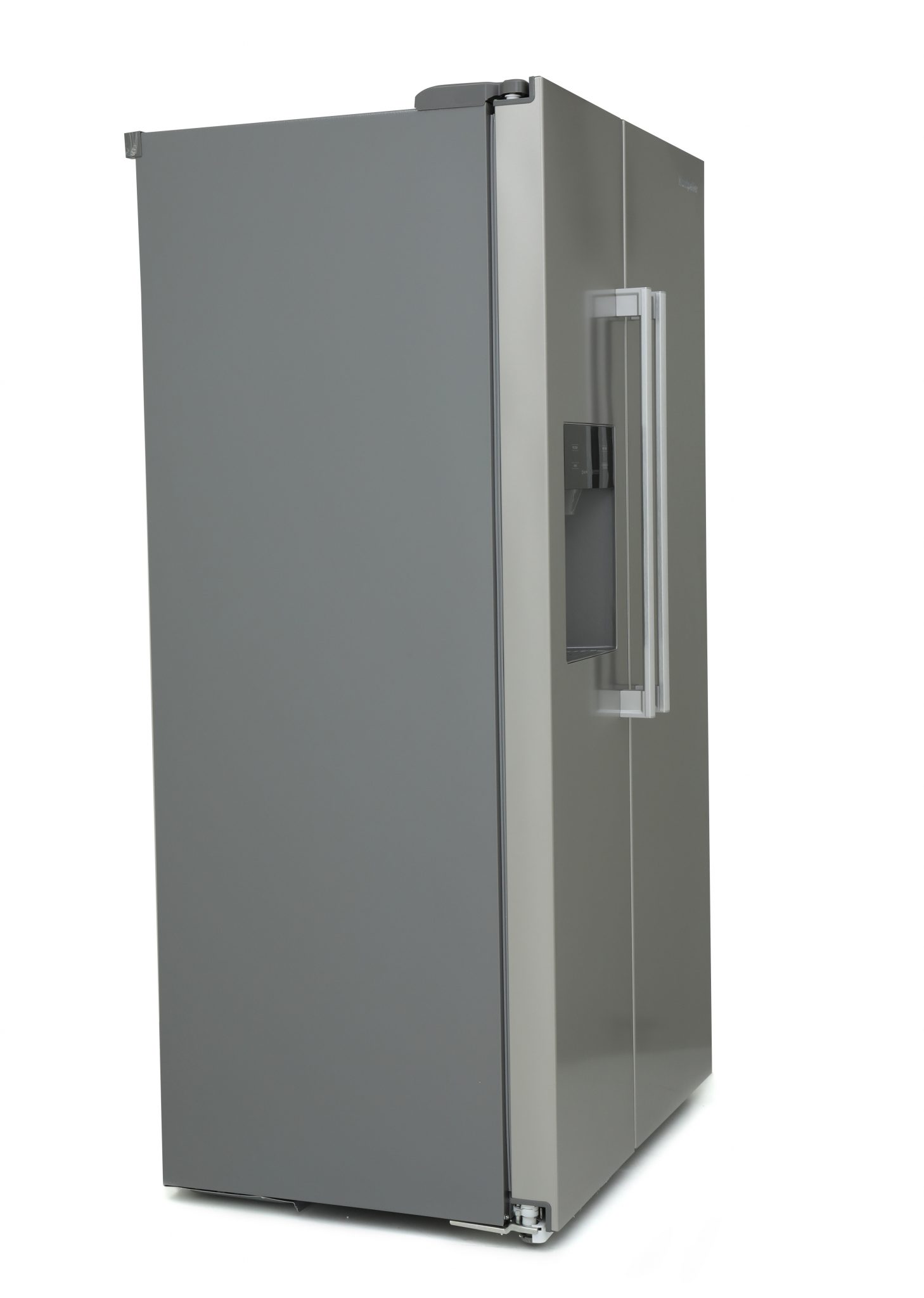 Montpellier M530PDIX American Style Plumbed Fridge Freezer in Inox