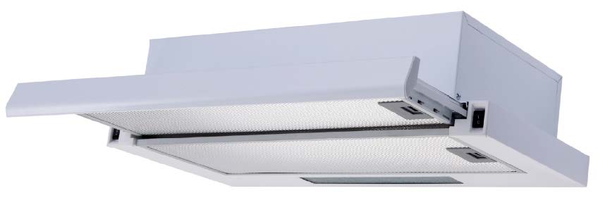 Montpellier TCH261 Telescopic Integrated Cooker Hood