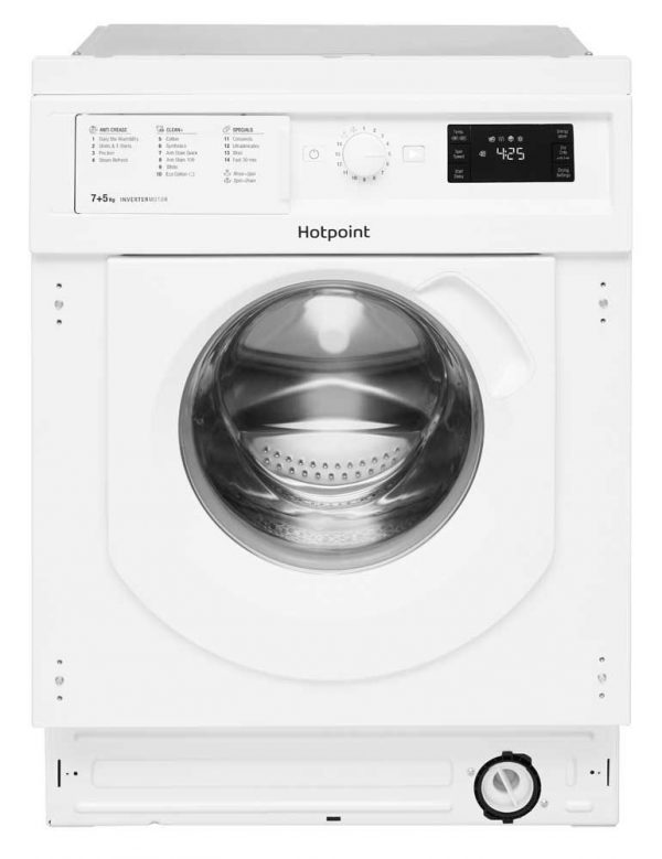 Hotpoint BIWDHG75148 Integrated Washer Dryer