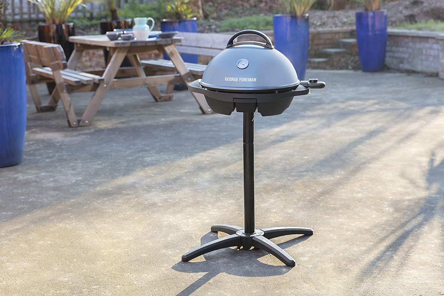 George Foreman Indoor/Outdoor BBQ Grill 22460 – DWYERS HOMESTORE