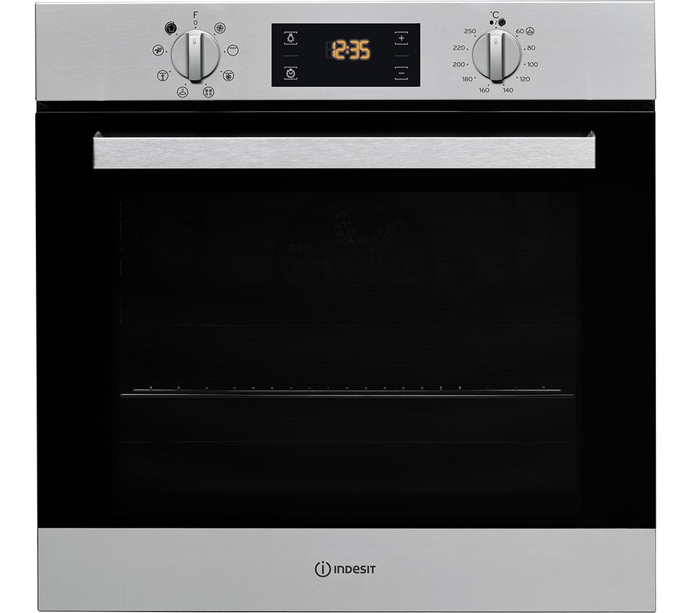 Indesit IFW6340IX | Built-in Electric Single Oven - Stainless Steel