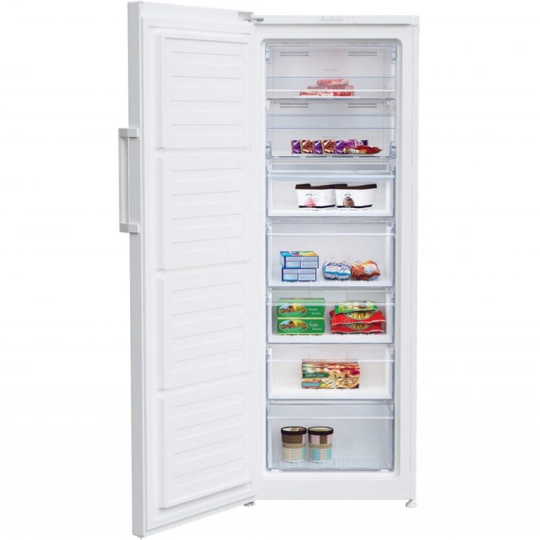 Beko ffp1671w freestanding frost free upright freezer white