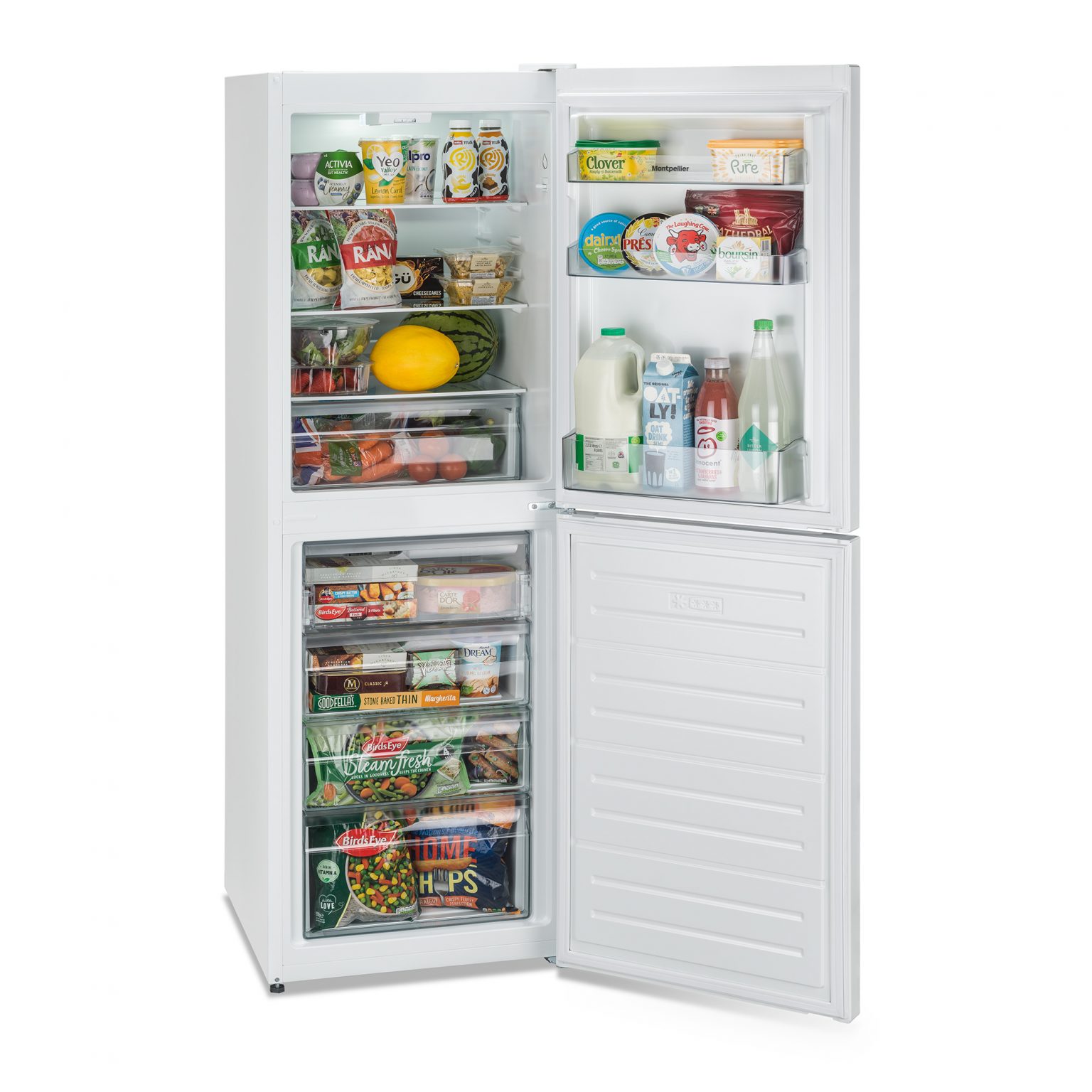 Montpellier MFF165W 50/50 Freestanding Frost Free Fridge Freezer