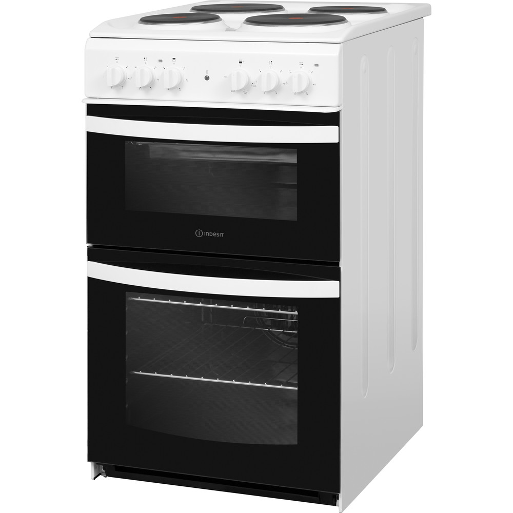 Indesit white electric shop cooker