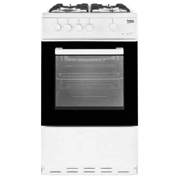 Beko KSG580W | 50cm Freestanding Single Oven Gas Cooker - White