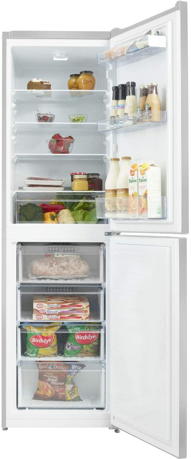 BEKO CFG3582S 54CM Free Standing 50/50 Fridge Freezer – Silver