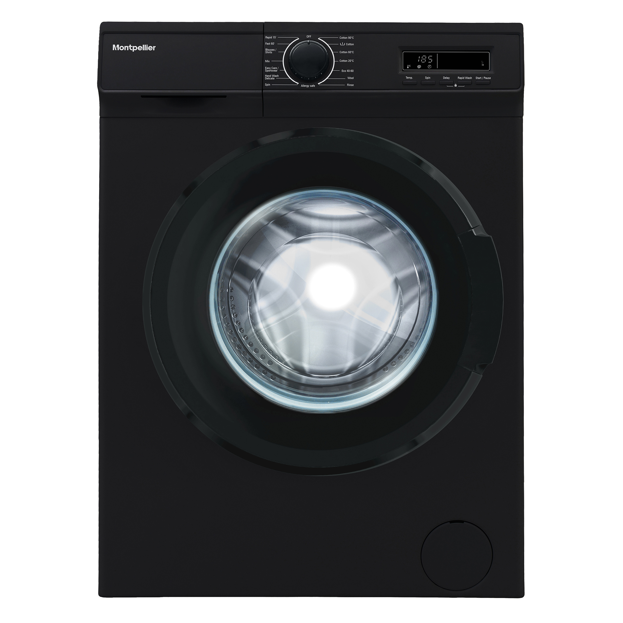 Montpellier MW7141K 7kg Washing Machine - Black
