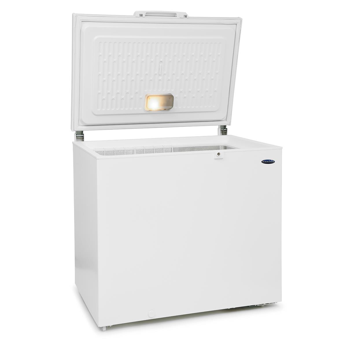 Iceking CF252W 252L Chest Freezer - Freezer Safe Technology