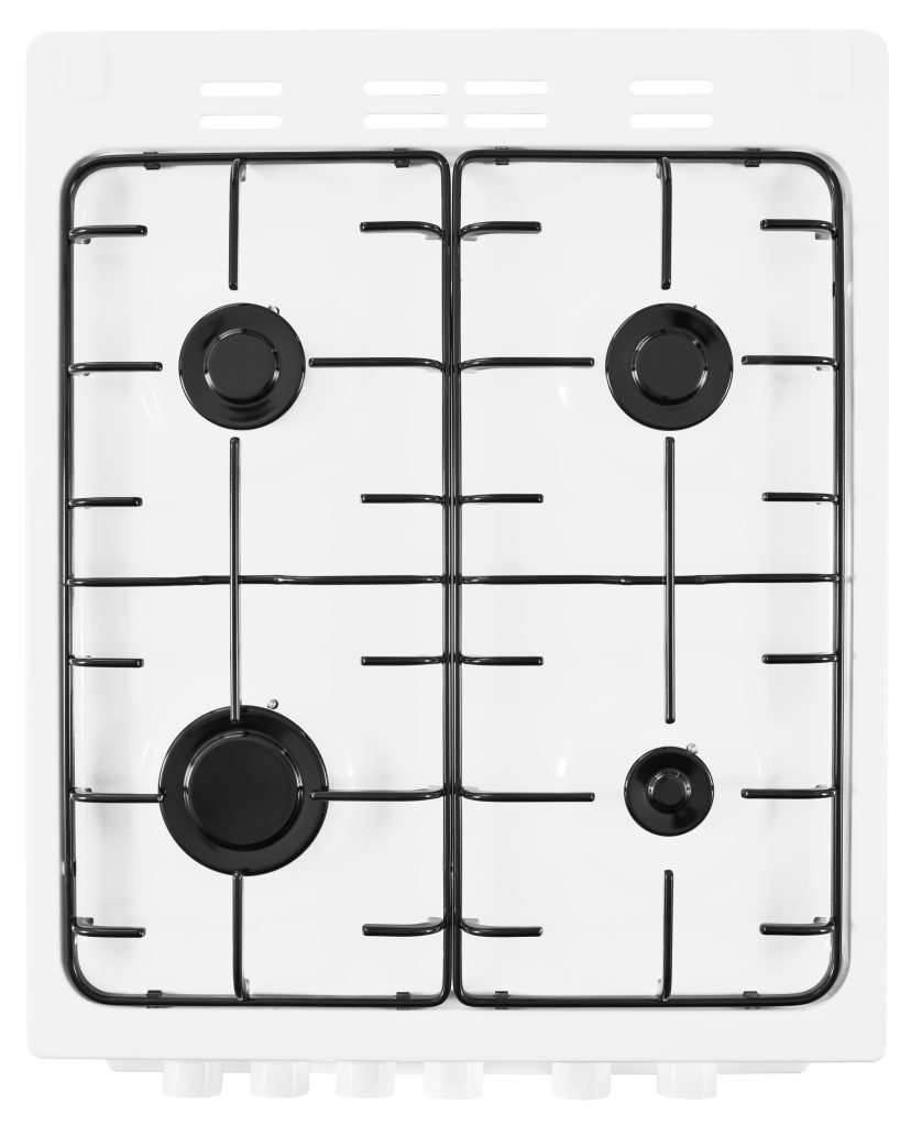 Beko KDG581W 50cm Gas Cooker with Full Width Gas Grill White