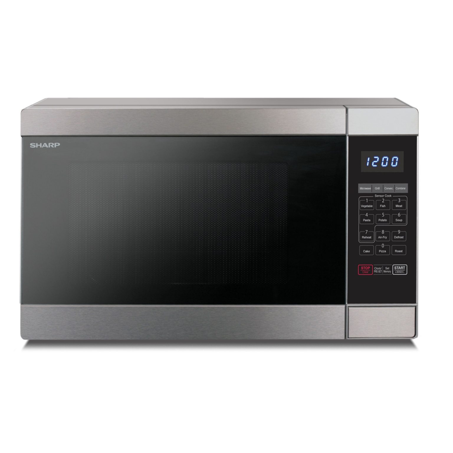 Sharp R956SLM 1000W Combi Microwave Oven Stainless Steel