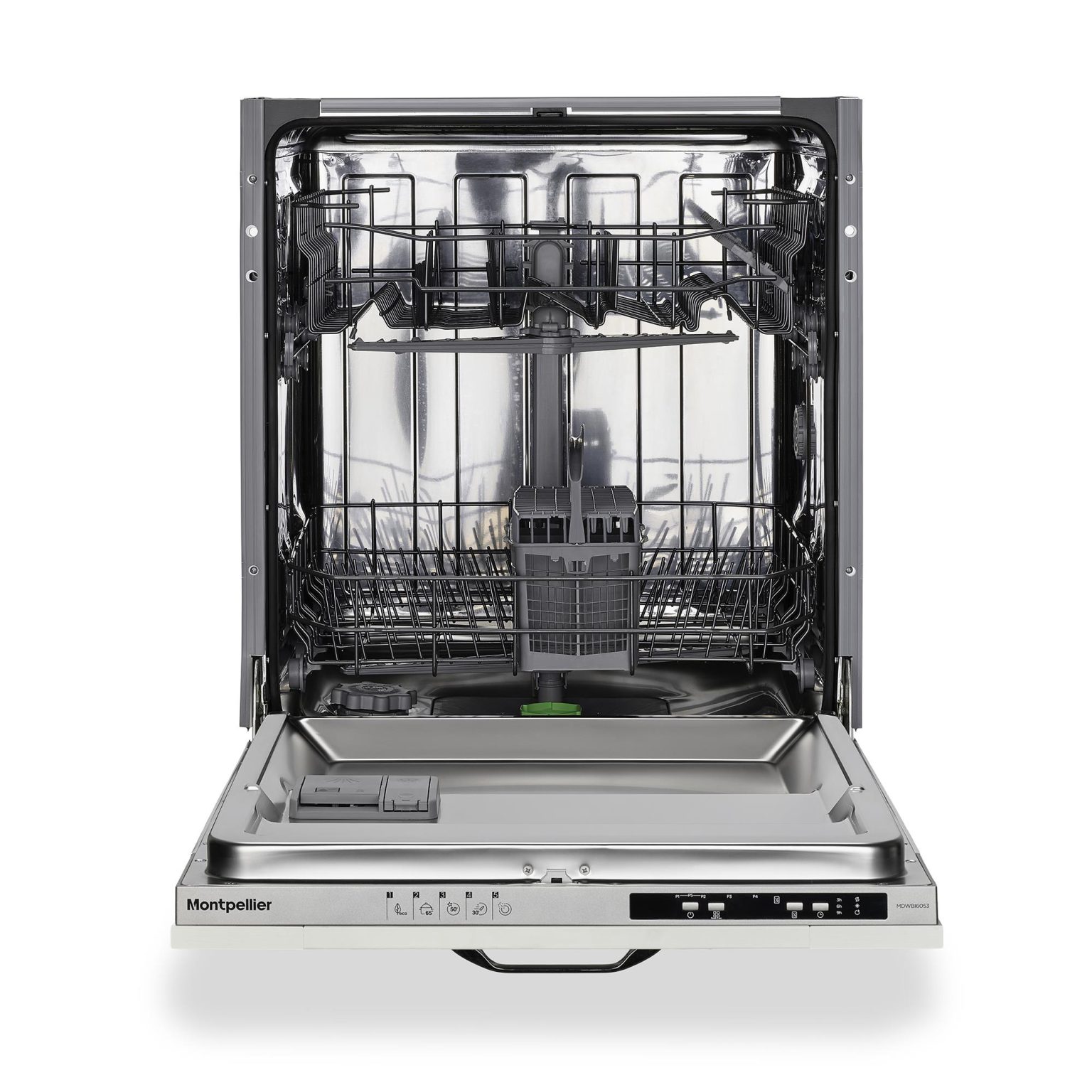 Montpellier MDWBI6053 60cm Full Size Integrated Dishwasher
