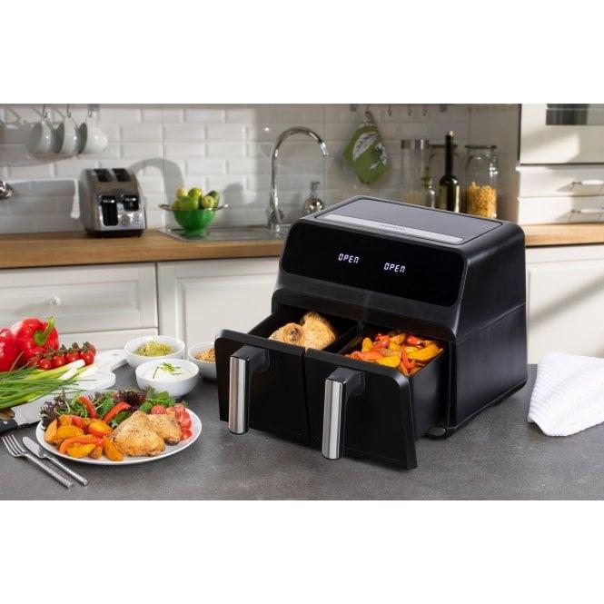 KitchenPerfected E6703WI 4.0Ltr Digi-Touch Air Fryer - Cream 