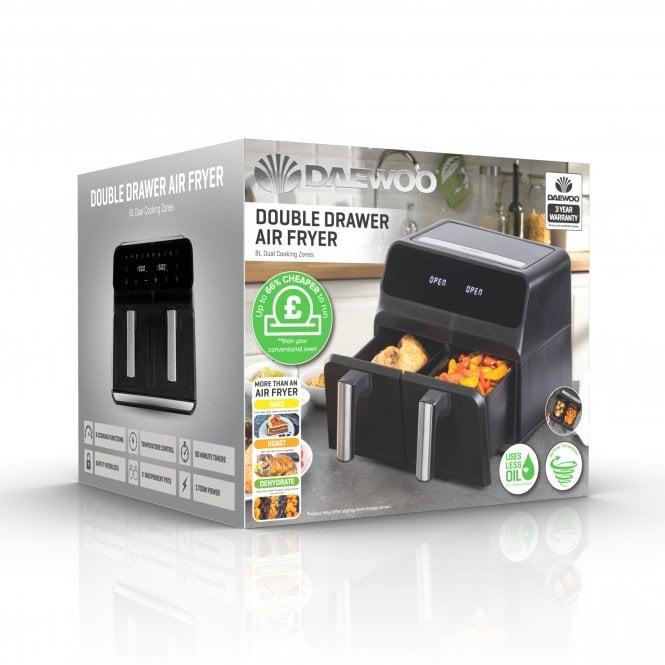 KitchenPerfected E6703WI 4.0Ltr Digi-Touch Air Fryer - Cream 