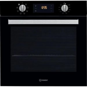 Indesit IFW6340BL Single Fan Oven
