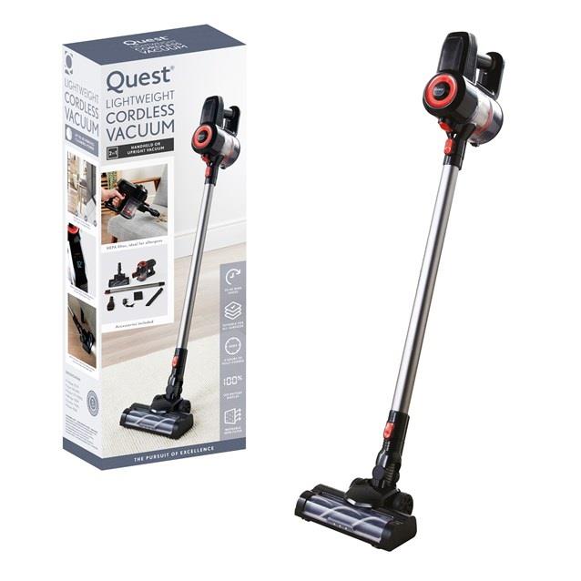 Quest 43579 2-in-1 Lightweight Cordless Vacuum