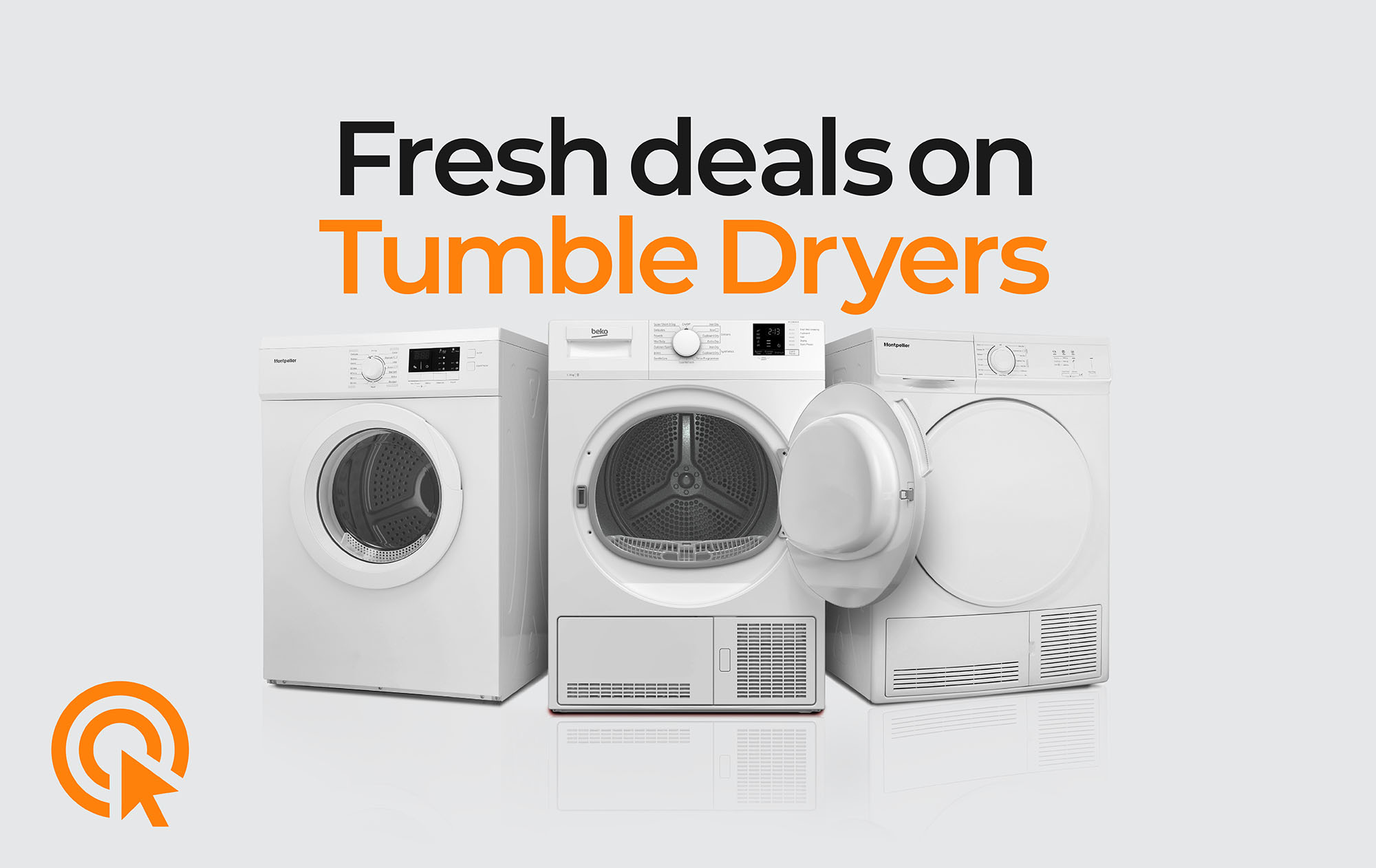 tumble dryer banner