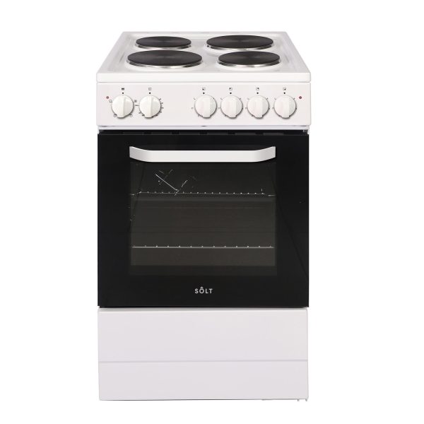 Solt ASCC50W 50cm White Single Cavity Electric Cooker