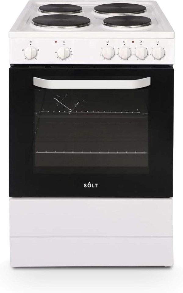 Solt ASCC60W 60cm White Single Cavity Electric Cooker