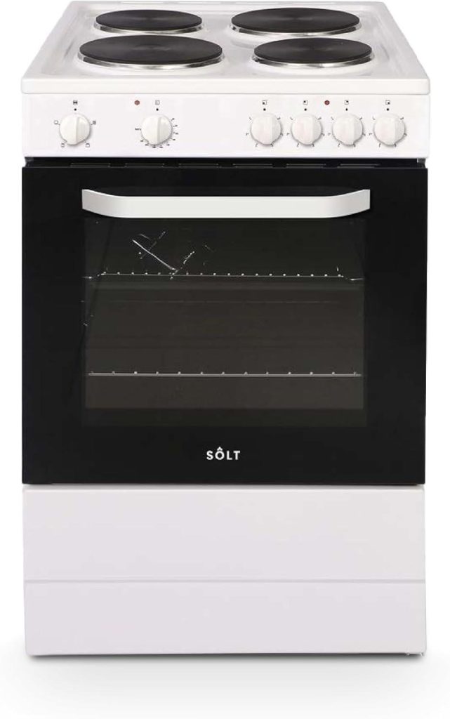Solt ASCC60W 60cm White Single Cavity Electric Cooker